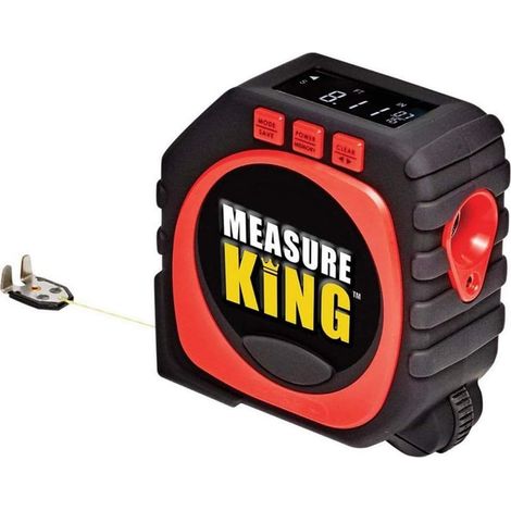 Mètre ruban numérique multifonctionnel, mètre ruban laser, écran rétroéclairé, ruban rétractable, mode de mesure sonore (1/5)