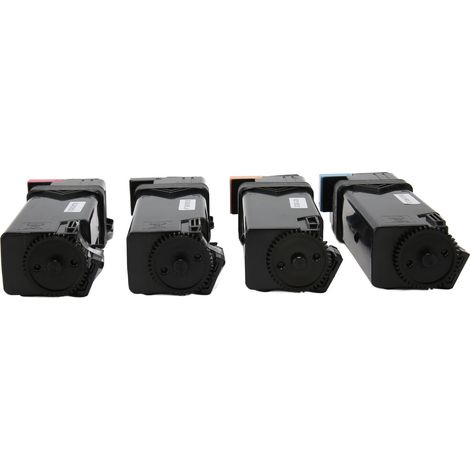 Kit de recharge de 4 cartouches de toner couleur pour imprimante Xerox Phaser 6125 (1/5)