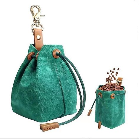 sac De Formation De Thrapie Impermable Pour Chien (vert) Sac De Thrapie Pour Chiot En Toile Avec Cordon De Serrage (1/5)