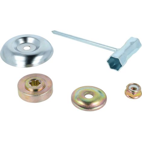 vhbw Set de montaje de 5 uds. para cepillo de maleza compatible con Honda 435, 431, UMK425 desbrozadoras, herramientas de jardín