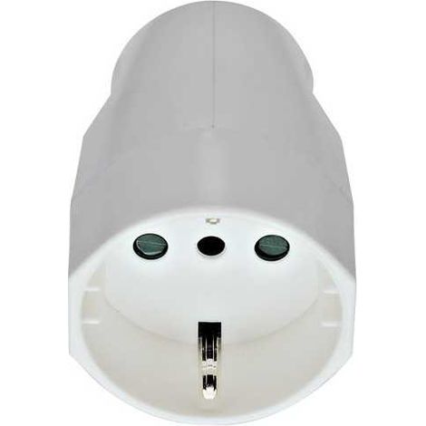 00224.B Presa 2P+T 16A P30 Assiale Bianco