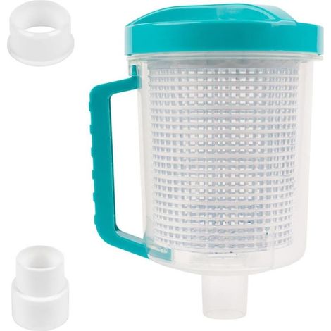 Nettoyeur de piscine professionnel avec couvercle facile à ouvrir - Accessoire d'entretien de piscine transparent (1/5)