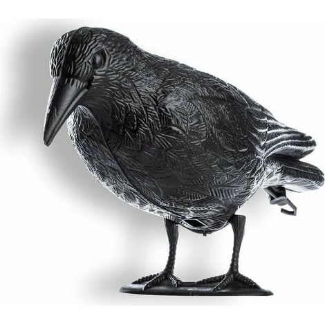 Répulsif contre les corbeaux, les pigeons et les oiseaux indésirables (en plastique). Solution naturelle contre les nuisibles. Compatible avec les bâtiments eBulgare. (1/4)
