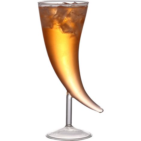 Verre à cocktail en forme de lune, verre à vin original et créatif pour la maison, les bars et les clubs de karaoké. (1/5)