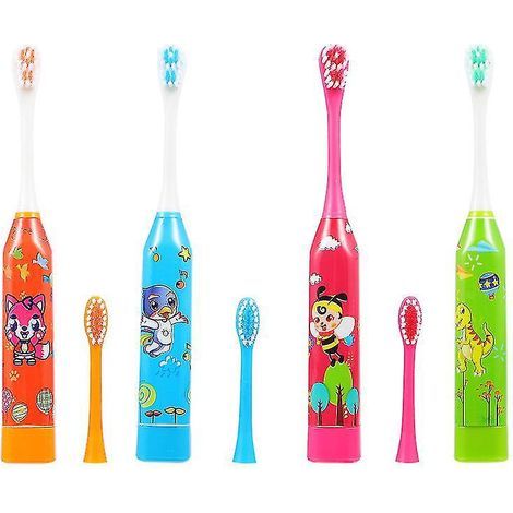 Lot de 4 brosses à dents électriques (1/3)
