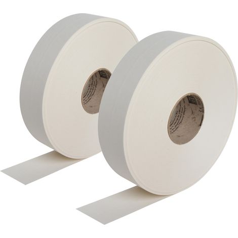 Semin – Lot de 2 bandes à joint US papier – 150 m – Pour joints plaques de plâtre – Pose rapide et invisible – Forte résistance