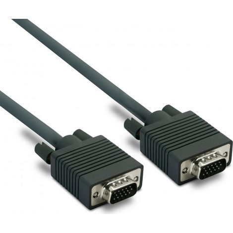 Câble VGA sub-D 15 mâle/mâle 1,8 m