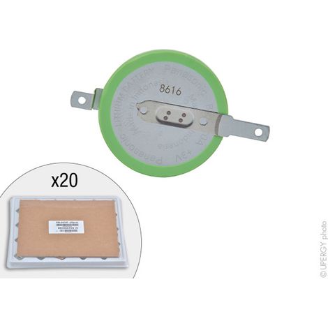 Panasonic - Pile bouton lithium BR2330A/FAN PANASONIC 3V 255mAh (1/4)