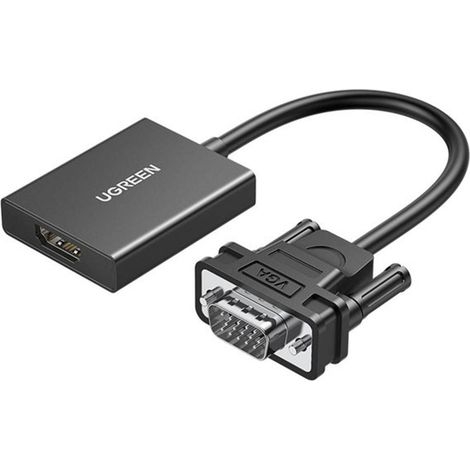 Adaptador UGREEN VGA macho a HDMI hembra