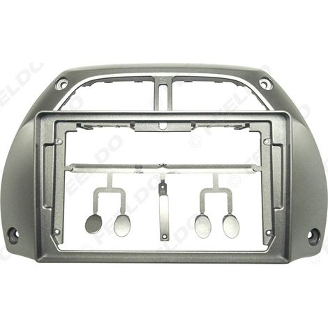 Applicable aux modèles Toyota RAV4 2001-2005, cadre de navigation grand écran Android, panneau de modification audio-visuel, cadre polyvalent de 9 pouces.
