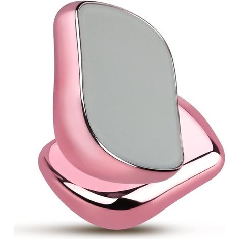 Épilateur Crystal Eraser réutilisable, exfoliateur en verre pour une épilation douce, sans lame, adapté aux différentes zones du corps, rose (1/5)