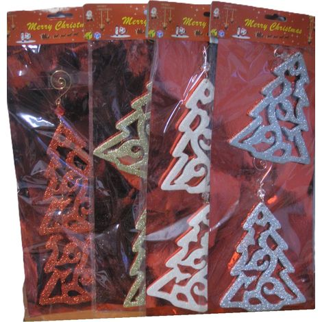Ciondoli per albero di Natale 2 pezzi YSW003
