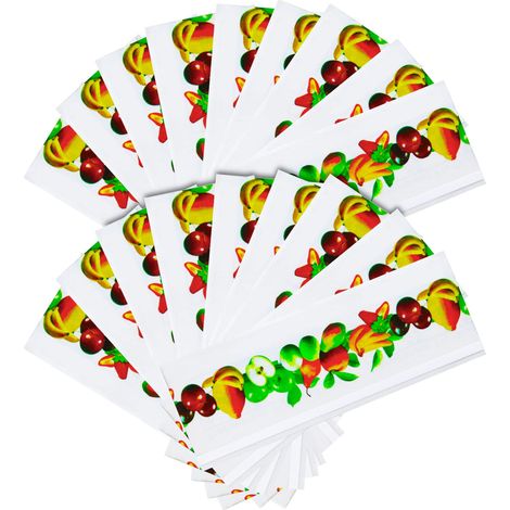25 PCS Pièges à Insectes Mouches pour Fenêtre Pièges Engluées Autocollant Anti-Mouches Moustiques Étanche pour Extérieur Intérieur (1/5)
