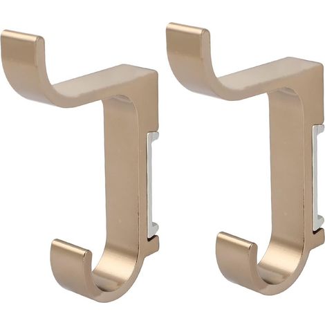 2 pièces en aluminium baguette de cheminée porte-mains porte-clés argent gris 85mm (9b3c667076f85ad2 (1/3)