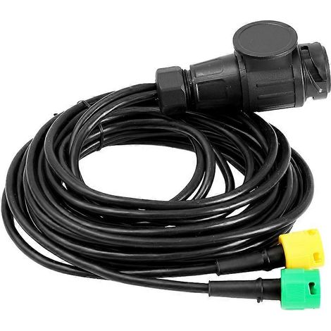 Anhängerbeleuchtungskabel 5 m, Stecker 13-polig et 2x Stecker 5-polig, Câble pour Anhängerbeleuchtung et Rückleuchten (1/5)