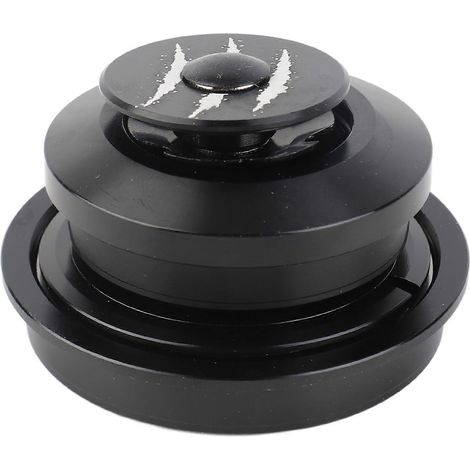Jeu de direction VTT double roulement LeBycle, universel 28,6x44-55x30/39,8mm, compatible pivot droit conique, vélo route et montagne, haute précision (1/5)