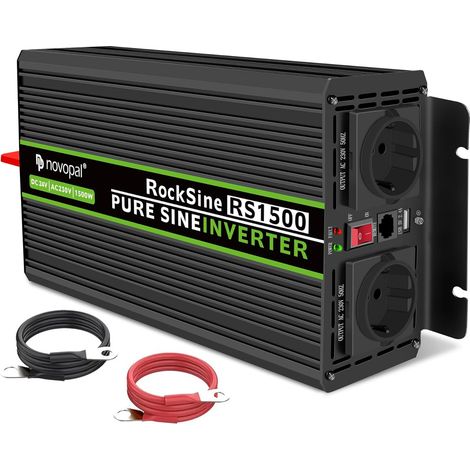 1500W 3000W Convertisseur Pur Sinus DC 24V AC 220V Onduleur (1/5)