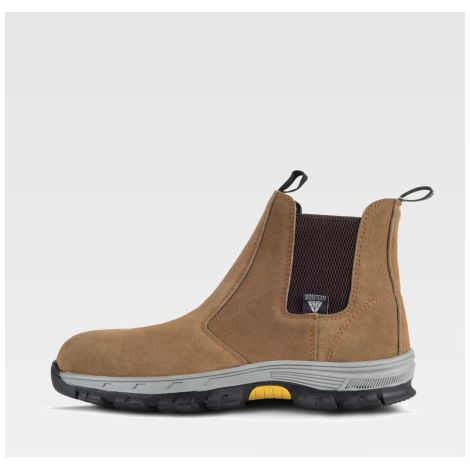 Bota de protección de serraje S1P SRC P2511 WORKTEAM 45 Beige+Marron