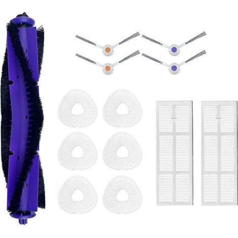Accessoires pour robot serpillère polyvalent Narwal Freo J3 Brosses latérales principales Chiffon de nettoyage Filtre Hepa (1/3)