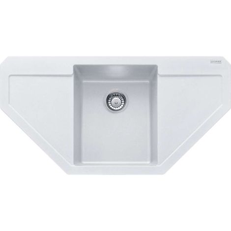 Franke Maris - Lavello in fragranite MRG 612 E, 96x50 cm, bianco-ghiaccio 114.0250.568