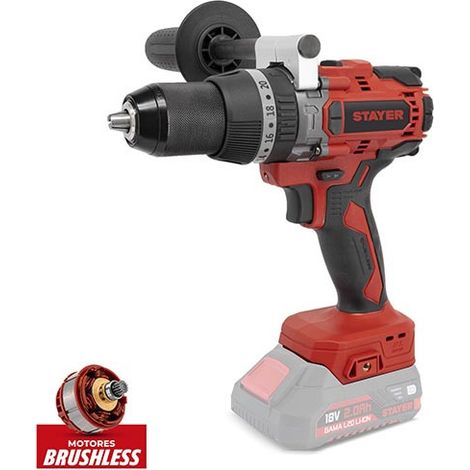 STAYER PBL 80 BRUSHLESS serie L20 Trapano a Batteria 5 Ah