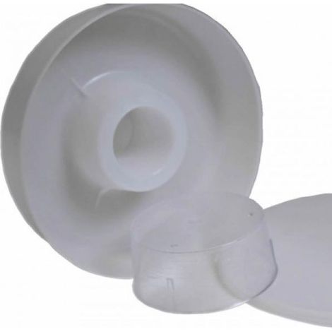 Nutritore cilindrico in plastica da 2l