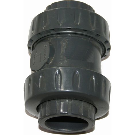 ø25 clapet PVC pression anti-retour a boule. - jardiboutique