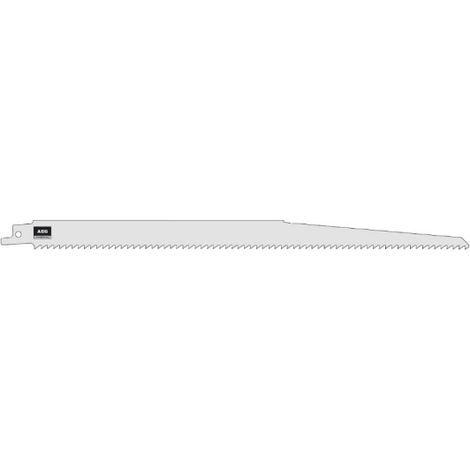 Jeu de 2 lames scie sabre AEG 4.2x300mm S1344D