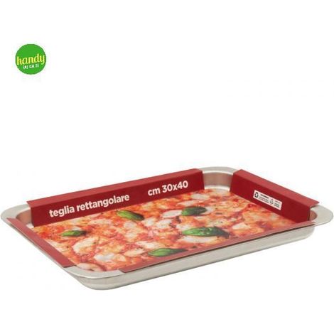 Teglia Rettangolare Bassa in Bagna Stagna 40 x 30 cm