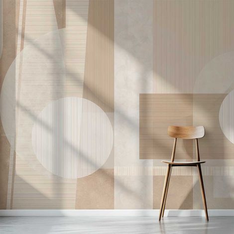 Papier peint beige structuré papier peint (1/5)