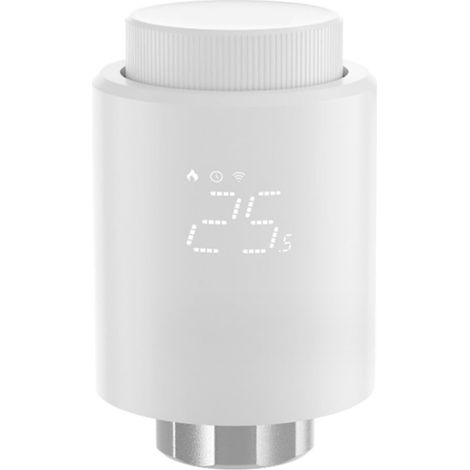 Vanne de radiateur thermostatique pour chauffage central, avec contrôle des émotes via l'application, commande vocale, réglage du programme, prend en charge les concentrateurs qui utilisent