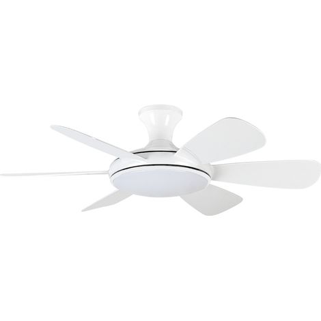 Orbegozo ventilador de techo con luz CP 117105, 6 velocidades, 6 aspas, mando a distancia, temporizador, 105 cm diámetro, 40 W (1/3)