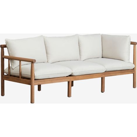 SKLUM Melvin 3-Sitzer-Sofa aus Akazienholz Akazie Braun