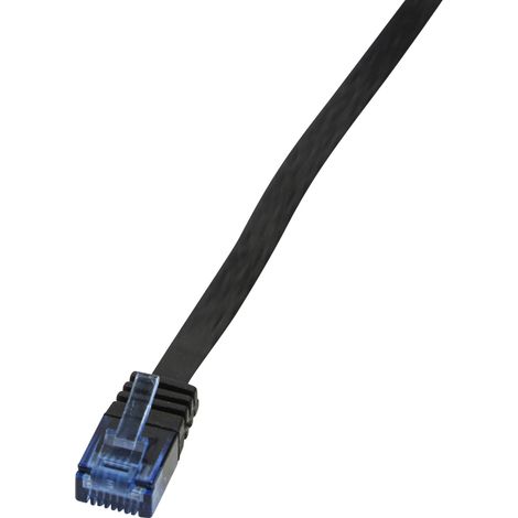 LogiLink 3m Cat.5e U/UTP cable de red Negro Cat5e U/FTP (STP)