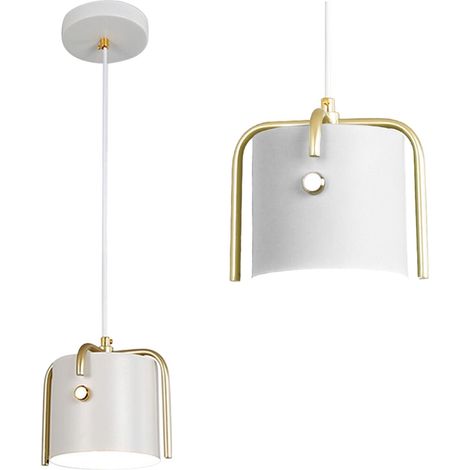 Pendant Lamp TOOLIGHT APP935-1CP Elegant White 1-light point E27 13x13x14cm