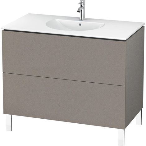 Mobile lavabo L-CUBE 534x1020x704mm terra