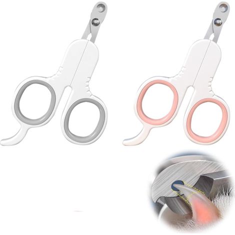 Paquet de 2 Coupe Griffes Chat Coupe Griffes Chat Professionnels Coupe-Ongles Professionnel pour Les Animaux Domestiques Coupe Griffes pour Chat Ciseaux à Griffes pour Chat (1/5)
