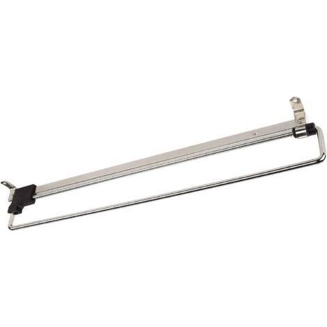 Porte-Cintres Coulissant Portemonteaux Télescopic Porte-vêtements Extractible 400 mm (1/5)