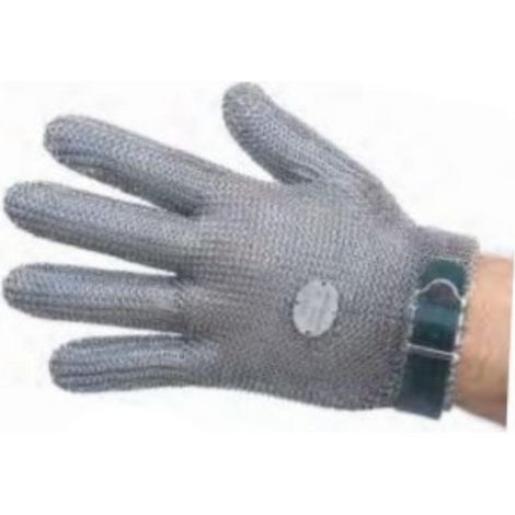 Gant en acier inoxydable taille XS Main gauche