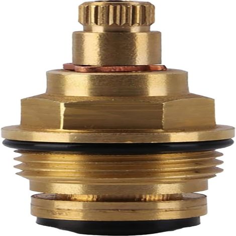 Cartouche de Robinet 23mm, Noyau de Valve Universel Laiton, Eau Chaude et Froide, Remplacement pour Cuisine et Salle de Bain, 1 Pièce (1/5)