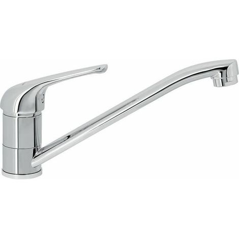 Kitchen Tap Rousseau SUN NF Grigio Argentato (1/2)