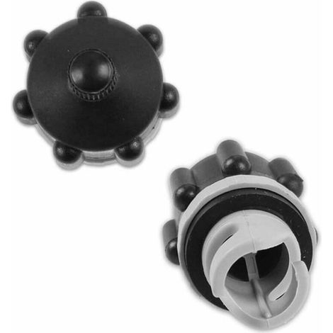 Adaptador de válvula negro, adaptador para bomba de kayak, boquilla de inflado, compresor (1/5)