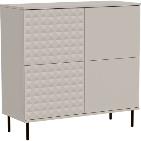 Aparador Tempus , 98x100cm, Número de puertas: 040cm, Aglomerado laminado, MDF