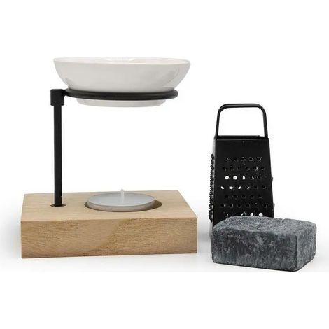 Confezione regalo con bruciatore di cera profumata (1/3)