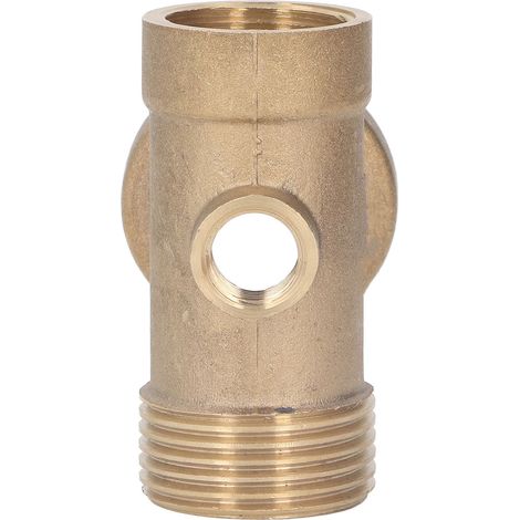 Pompe de surpression auto-amorçante domestique, pompe à eau en acier inoxydable, contrôleur automatique, accessoires pour pompe à eau, vanne quatre voies en cuivre de 1 pouce (1/5)