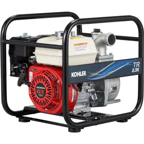 Sdmo – Motopompe thermique essence 35 m3/h – Moteur HONDA GX160 – Débit 580 L/min – Hauteur d'élévation 26 m – Pour eaux chargées (1/3)