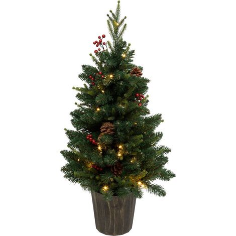 Albero di natale artificiale luminoso kappi h.90cm - Feeric lights & christmas