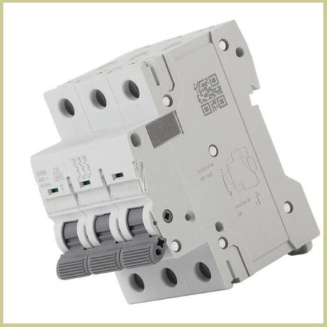 Cocosity disjoncteur de courant Disjoncteur de circuit Gym9 - C65 3P 400VAC 50 / 60Hz IP20 Fuite bricolage disjoncteur (1/4)