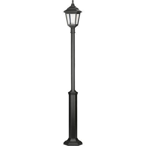 Columna clásica CLIC-CLAC 4 with base IP44 E27 42W 1910mm Negro
