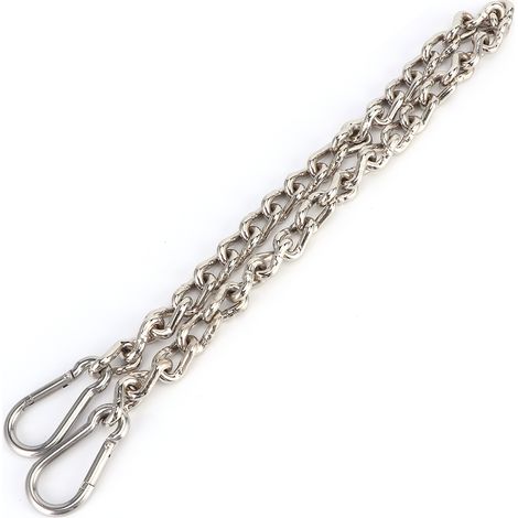 1 Chaîne d'extension, acier inoxydable 304, rotation 360°, pour balançoire, hamac, chaise suspendue, extérieur (1/5)
